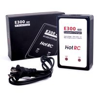 FPVKing E300 2-3S Lipo Battery Balance Charger 7.4v 11.1v Compact Charger 13W with US Plug for RC LiPo AEG Airsoft