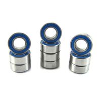 5x10x4mm Precision Ball Bearings ABEC 3 Rubber Seals (10) MR105-2RS-BU
