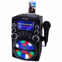 Karaoke USA GQ740 CD+G Karaoke System with 4.3" Color TFT Screen