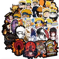 100Pcs Naruto Sticker Laptop Sticker Pack Vinyl Waterproof Decal Sticker for Laptop Mac Book Sticker PS4 Luggage Guitar Sticker Pack