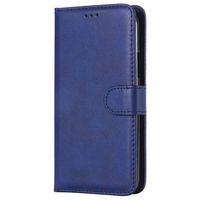 Bear Village Case Compatible with Moto G5 Plus, Leather Cover with Credit Card Slot, Full Body Protective Flip Case for Moto G5 Plus, Blue