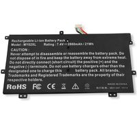 ARyee 2860mAh 7.4V MY02XL Battery Laptop Battery Replacement for HP Slatebook 10.1" X2 10-H010NR 10-H000SA Tablet