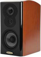 Polk Audio LSiM 703 Flagship Bookshelf Speaker | Dynamic Balance & PowerPort Technology | Bi-Wire & Bi-Amp | Single, Mount Vernon Cherry