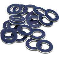 20 Pieces Aluminum Oil Drain Plug Washer Gaskets Compatible with Toyota 90430-12031