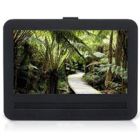 APEMAN 7''-7.5'' Car Headrest Mount Holder Strap Case for APEMAN Portable DVD Players with Swivel & Flip Screen Oxford Fabric Black