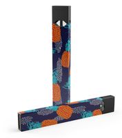 Summer Skin-kit for The Pax JUUL (JuulLabs) Vaping Device (Skin Only) - Retro Summer Pineapple v4