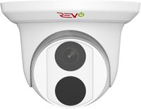 REVO America Ultra 4 Megapixel Night Vision IP Indoor/Outdoor Surveillance Turret Camera, White (RUCT36-1C)