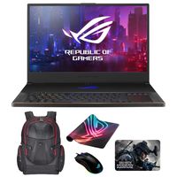 ASUS ROG Zephyrus S GX701GW-DB76 (i7-9750H, 48GB RAM, 1TB NVMe SSD, RTX 2070 8GB, 17.3" Full HD 144Hz 3ms, Windows 10) Gaming Notebook