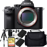 Sony Alpha a7S Mark II a7S II a7SII ILCE7SM2/B Mirrorless Camera 32GB Bundle 10PC Accessory Kit - International Version