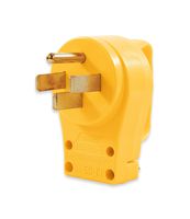 Camco PowerGrip Replacement Plug- Transform Your RV Plug Into a Safe and Durable PoweGrip Cord 50 AMP (55255)