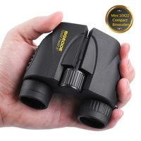 SGODDE 10X22 Compact Binoculars,High Power HD Binoculars with BAK-4 Prisms for Adults Kids,Outdoor Hunting, Sightseeing, Birdwatching, Climbing, Watching Wildlife