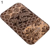 MSlongzc Geometric Anti-Slip Carpet Triangle Square Room Door Mat Entrance Rug Bathroom Carpet 1#