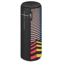 Logitech UE Boom 2 Portable Waterproof Bluetooth Speaker - Wireless Boom Box - Downtown Deco Multi Stripe Colors - Bulk Packaging
