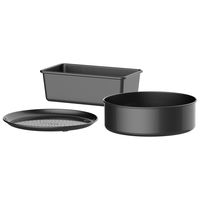 Ninja AOPKIT Foodi Deluxe Bake Kit, 3 Pack, Grey
