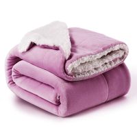 Bedsure Sherpa Fleece Blanket Twin Size Lalic Plush Blanket Fuzzy Soft Blanket Microfiber