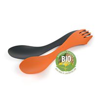 Light My Fire BPA-Free Medium Spork BIO 2-Pack, RustyOrange/Sla