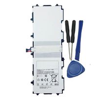 Tesurty Replacement Battery for SAMSUNG GT-P5100 GT-P5110 GT-P7500 GT-P7510 GT-N8000 GT-N8010, Galaxy Tab 2 10.1" SP3676B1A(1S2P) with Tools