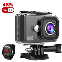 TEC.BEAN 4K Action Camera 45M Waterproof Camera EIS 170°Wide Angle 4X Zoom WiFi Underwater Camera with Remote and Mounting Accessories Kit Compatible with go pro