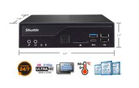Shuttle XPC Slim DH310S Mini Barebone PC Intel H310 Support 65W Coffee Lake CPU No Ram No HDD/SSD No CPU No OS