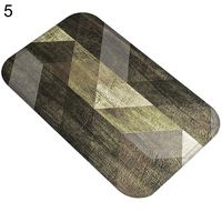 MSlongzc Geometric Anti-Slip Carpet Triangle Square Room Door Mat Entrance Rug Bathroom Carpet 5#