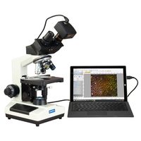 OMAX 40X-2000X Binocular Advanced Oil Darkfield Compound LED Microscope with 14MP USB Camera
