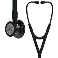 3M Littmann Cardiology IV Diagnostic Stethoscope, Smoke-Finish Chest Piece, Black Tube,  Smoke Stem and Headset, 27 Inch, 6162