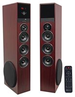 Rockville TM150C Bluetooth Home Theater Tower Speaker System (2) 10" Subwoofers!