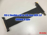 Patent number No:US9,215,834 PCI Express 16x Flexible Cable Card Extension Adapter Riser Card 300mm A.type
