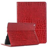 TechCode 10.5 inch iPad Pro Book Cover, Folio Case Cover Stand Premium PU Leather Smart with Auto Sleep/Wake Feature Case Cover for iPad Pro 10.5 Inch-Red