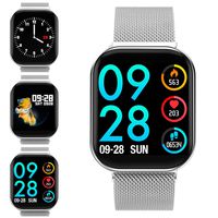 Smart Watch Full Touch Screen Heart Rate Monitor Fitness Tracker with Sleep Monitor Stopwatch Pedometer Blood Pressure Calorie Counter Sport Watch for Men & Women Compatible with Android and iOS