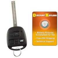 Discount Keyless Remote Entry Replacement Uncut Ignition Car Key Fob for Lexus ES300 SC300 SC400 HYQ1512V