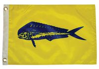 Taylor Made Products 4218, Fish Flag, Nylon, 12 inch x 18 inch, Dolphin