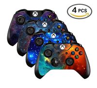 UUShop Vinyl Skin Sticker Decal Cover for Microsoft Xbox One Controller - Galaxy Starry - 4 differences style(NOT for One S or X)