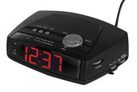 Living Solutions AM/FM Alarm Clock Radio