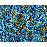 Amscan 180190 Easter Paper Shred, 1.5 oz, Blue/Gold