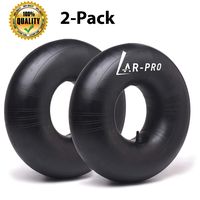 AR-PRO 13 x 4.00-6'' [4.10/3.50-6''] Heavy Duty Replacement Inner Tube with TR-13 Straight Valve Stem (2-Pack) - for Wheelbarrows, Mowers, Hand Trucks and More