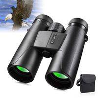 VISSSVI 10x42 Roof Prism Binoculars for Adults,HD Waterproof Fogproof Binoculars Telescope for Bird Watching Travel Stargazing Hunting Concerts with Clear Weak Light Vision BAK4 Prism FMC Lens
