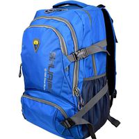 Large Laptop backpack 35L Lightweight Water Resistant Travel Hiking Daypack 15.6 Inch Macbook laptop bag (Blue)