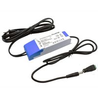 PLUSPOE 20 Watt Universal Dimmable Driver for LED Light Strips,110V AC to 12V DC Transformer, Compatible with Lutron and Leviton Switch Dimmer