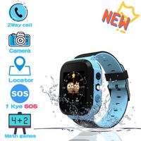 Benobby 2019 New Kids Smartwatches, for Boys and Girls from 3-12 Years Old, Daily Use Waterproof/GPS+LBS Positioning/Two-Way Communication/SOS Warning/Math Games/Alarm, Best Gift for Kids(Blue)