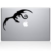 Smaug Dragon 13" Macbook Air Black Decal Sticker
