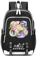 YOYOSHome Anime Miss Kobayashi's Dragon Maid Cosplay Tohru Laptop Bag Backpack School Bag with USB Charging Port
