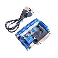 5 axis CNC Breakout Board with Optical Coupler for Stepper Motor Driver MACH3