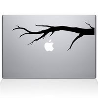 The Decal Guru Tree Branch MacBook Decal Vinyl Sticker - 13" MacBook Air - Black (1191-MAC-13A-BLA)