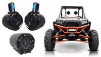 KICKICKER 45CWTB84 TB 8" Subwoofer+Enclosure+6.5" Tower Speakers 4 RZR/ATV/UTV