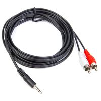 Xenocam 10FT 3.5mm Stereo Male to 2RCA Male (Right and Left) RCA Audio Cable