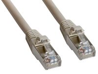 Amphenol MP-54RJ45DNNE-300 Cat5e FTP Patch Cable, Double Shielded, RJ45, 350 MHz, 300', Beige