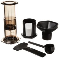 AeroPress Coffee and Espresso Maker - Quickly Makes Delicious Coffee Without Bitterness - 1 to 3 Cups Per Pressing