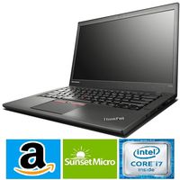 Lenovo ThinkPad T450s Business Performance Windows 10 Pro Laptop - Intel Core i7-5600U, 12GB RAM, 500GB SSD, 14" IPS FHD (1920x1080) Matte Display, Backlit Keyboard, Fingerprint Reader, AC Wi-Fi