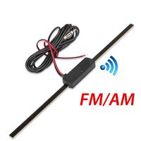 EEEKit Universal Am/Fm Hidden Windshield Antenna Stereo Radio Car Truck Small Sleek for Car Vehicle SUV
